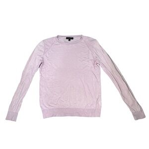 Banana Republic Women's Lavender Crew Neck Sweater